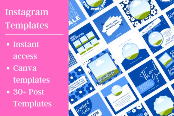 Download Social Media Instagram Canva Templates - Instagram canva templates Collection