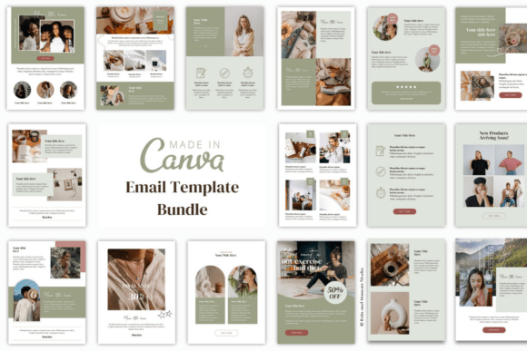 Download Editable Email Marketing Canva Templates - Marketing canva templates Collection