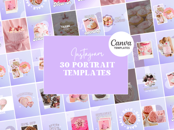 Download Purple Instagram Canva Templates - Premium Resources
